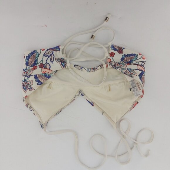 Ella Moss Bikini top in Folktale Floral with back strappy detail Size xs - Picture 5 of 6